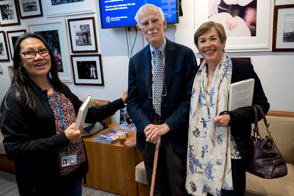 Nathan and Marilyn Hayward. 